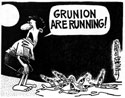 "Grunion Are Running" by John Lara, Laguna Independent (120kb)